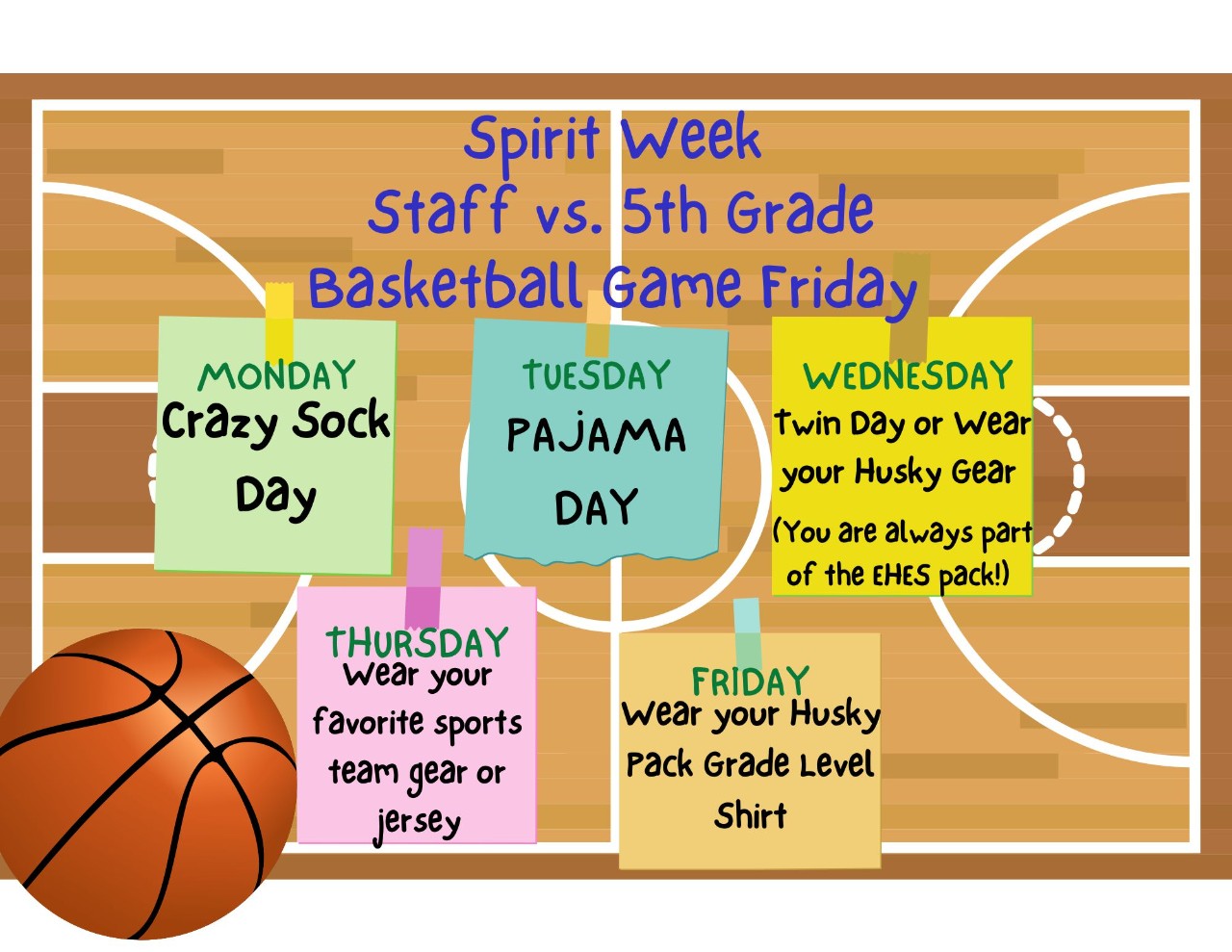 Staff Vs. 5th Grade Basketball Game, April 7th | Encompass Heights ...